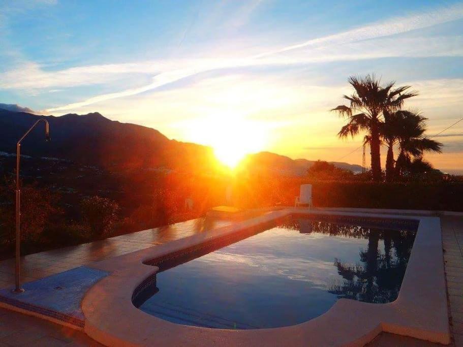 Countryside Private Apartment With Pool & Sea View Torrox Exterior foto